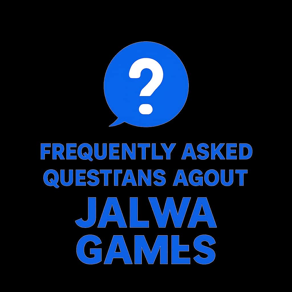 Icon for Frequently Asked Questions About Jalwa Games.