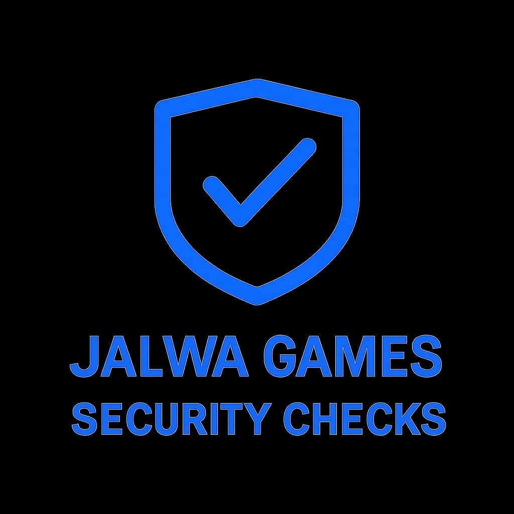 An icon symbolizing Jalwa Games security checks.
