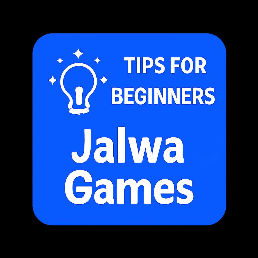 A badge representing assistance for beginners in Jalwa Games.