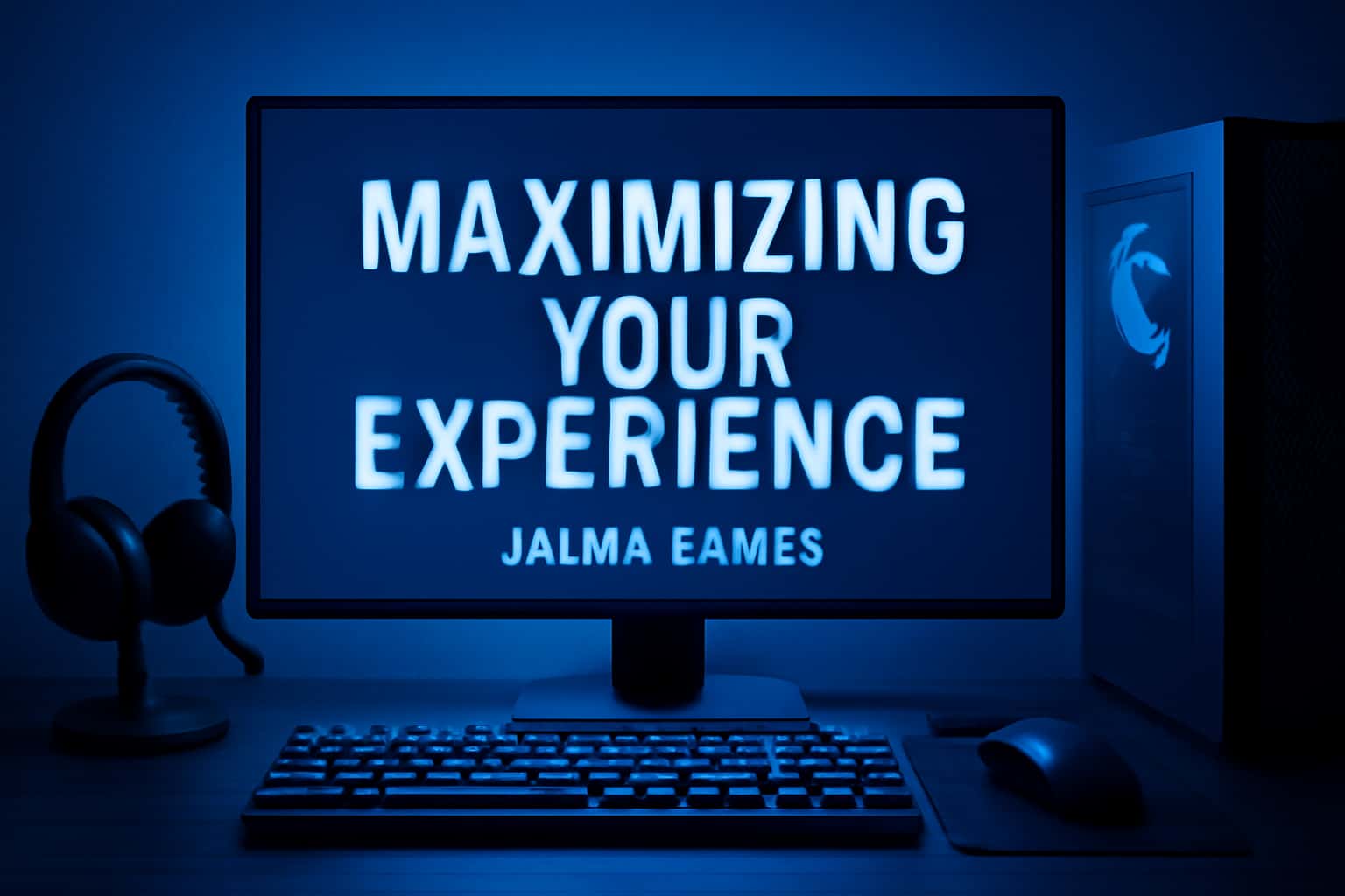 A futuristic visualization of maximizing the experience in Jalwa Games.