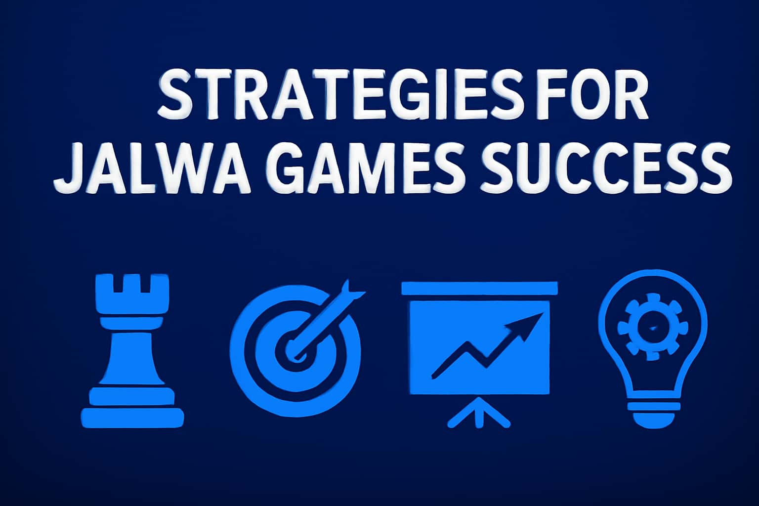An informational scene illustrating strategies for success with Jalwa Games, showcasing platform features.