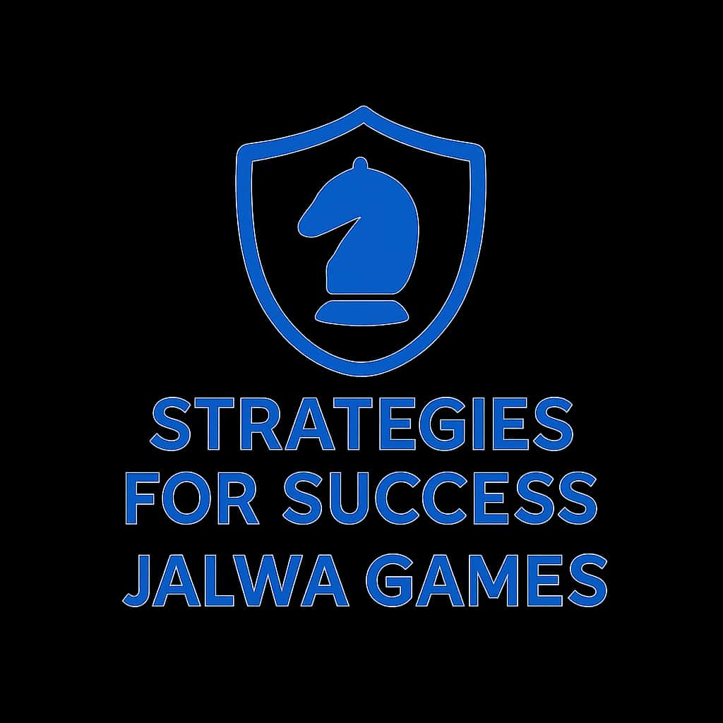 Icon representing strategies for Jalwa Games, focusing on user guidance.